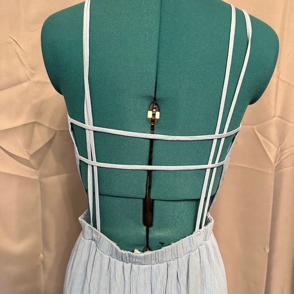 Light Blue Maxi Dress - Picture 7 of 8